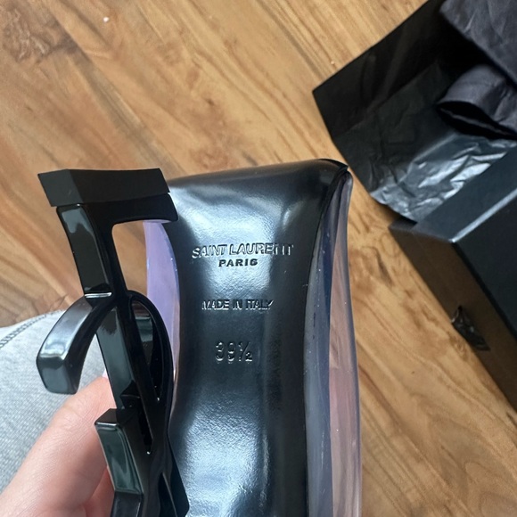 Saint Laurent opyum pvc pump size IT 39.5 black - Picture 5 of 7